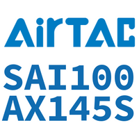 Airtac 标准气缸-SAI100AX145S