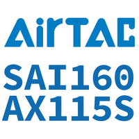 Airtac 标准气缸-SAI160AX115S