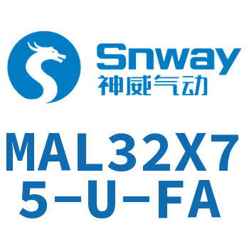 Airtac 铝合金迷你气缸-MAL32X75-U-FA