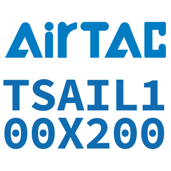 Airtac 带导向架气缸-TSAIL100X200