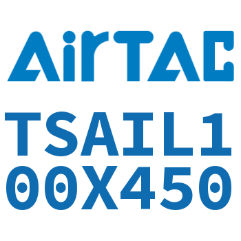 Airtac 带导向架气缸-TSAIL100X450
