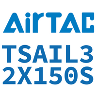 Airtac 带导向架气缸-TSAIL32X150S