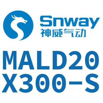 Airtac 铝合金迷你气缸-MALD20X300-S
