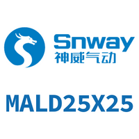 Airtac 铝合金迷你气缸-MALD25X25