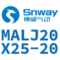 Airtac 可调迷你气缸-MALJ20X25-20