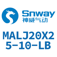 Airtac 可调迷你气缸-MALJ20X25-10-LB