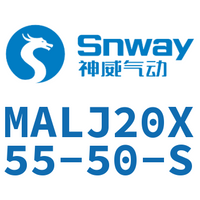 Airtac 可调迷你气缸-MALJ20X55-50-S