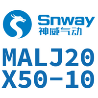 Airtac 可调迷你气缸-MALJ20X50-10