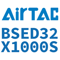 Airtac 抱紧双出气缸-BSED32X1000S