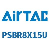Airtac 单动方头笔型气缸-PSBR8X15U