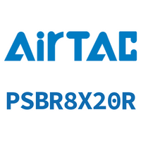 Airtac 单动方头笔型气缸-PSBR8X20R