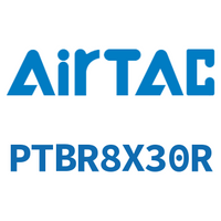 Airtac 单动方头笔型气缸-PTBR8X30R