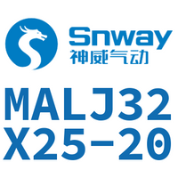 Airtac 可调迷你气缸-MALJ32X25-20