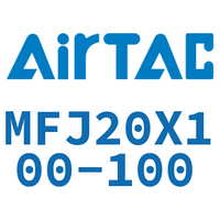 Airtac 可调迷你气缸-MFJ20X100-100