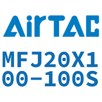 Airtac 可调迷你气缸-MFJ20X100-100S