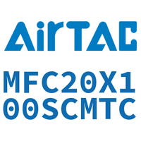 Airtac 带缓冲不锈钢迷你气缸-MFC20X100SCMTC