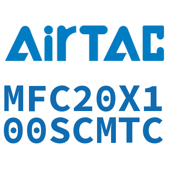 Airtac 带缓冲不锈钢迷你气缸-MFC20X100SCMTC