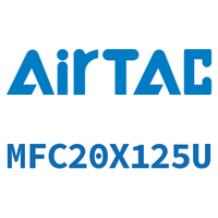 Airtac 带缓冲不锈钢迷你气缸-MFC20X125U