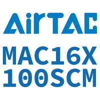 Airtac 不锈钢迷你气缸-MAC16X100SCM