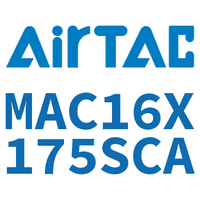 Airtac 不锈钢迷你气缸-MAC16X175SCA