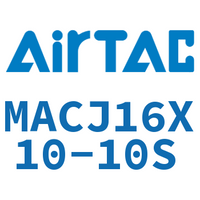 Airtac 不锈钢迷你可调气缸-MACJ16X10-10S