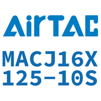 Airtac 不锈钢迷你可调气缸-MACJ16X125-10S