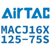 Airtac 不锈钢迷你可调气缸-MACJ16X125-75S