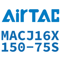 Airtac 不锈钢迷你可调气缸-MACJ16X150-75S