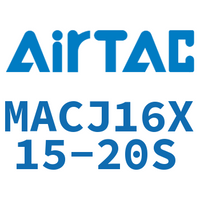Airtac 不锈钢迷你可调气缸-MACJ16X15-20S