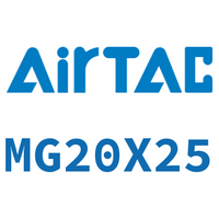 Airtac 不锈钢迷你气缸-MG20X25