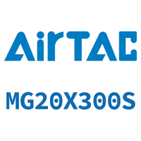 Airtac 不锈钢迷你气缸-MG20X300S