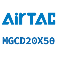 Airtac 不锈钢迷你气缸-MGCD20X50