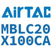 Airtac 铝合金迷你气缸-MBLC20X100CA