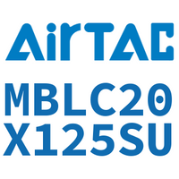 Airtac 铝合金迷你气缸-MBLC20X125SU