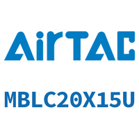 Airtac 铝合金迷你气缸-MBLC20X15U