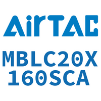 Airtac 铝合金迷你气缸-MBLC20X160SCA
