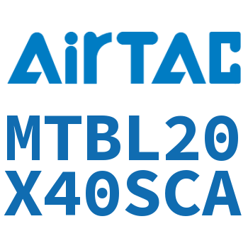 Airtac 单动铝合金迷你气缸-MTBL20X40SCA