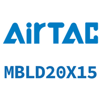 Airtac 双轴型迷你气缸-MBLD20X15