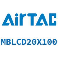 Airtac 铝合金迷你气缸-MBLCD20X100