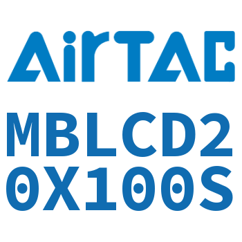 Airtac 铝合金迷你气缸-MBLCD20X100S