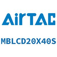 Airtac 铝合金迷你气缸-MBLCD20X40S