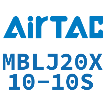 Airtac 可调铝合金迷你气缸-MBLJ20X10-10S
