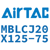 Airtac 可调迷你气缸-MBLCJ20X125-75