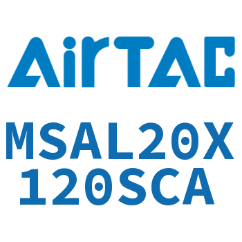 Airtac 前单动迷你气缸-MSAL20X120SCA
