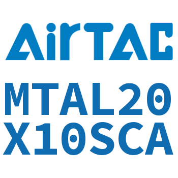 Airtac 后单动迷你气缸-MTAL20X10SCA
