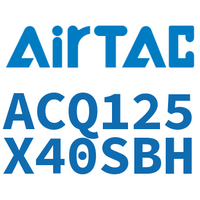 Airtac 薄型气缸-ACQ125X40SBH