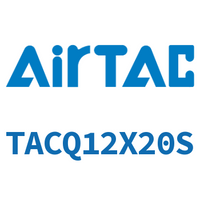 Airtac 带导杆型超薄气缸-TACQ12X20S