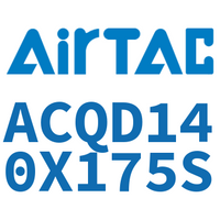 Airtac 双出薄型气缸-ACQD140X175S
