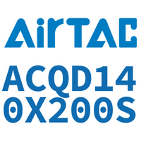 Airtac 双出薄型气缸-ACQD140X200S