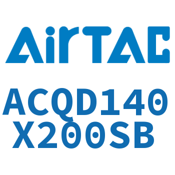 Airtac 双出薄型气缸-ACQD140X200SB